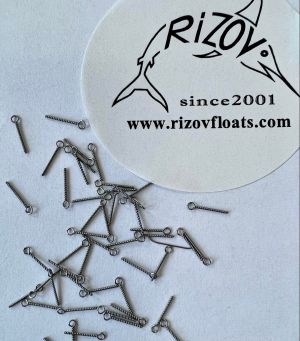 Line Eyes For Pole Float Making Twisted Wire Type x 50pcs